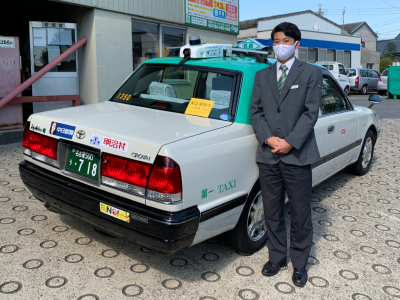 システム搭載の名鉄タクシー車両