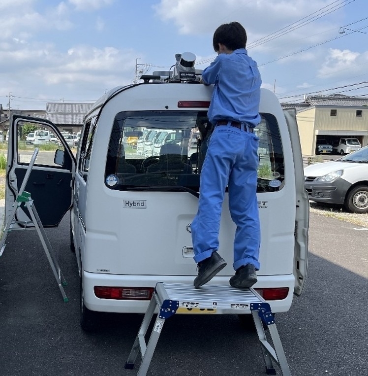 小牧市車両へMMS N-QUICKを装着